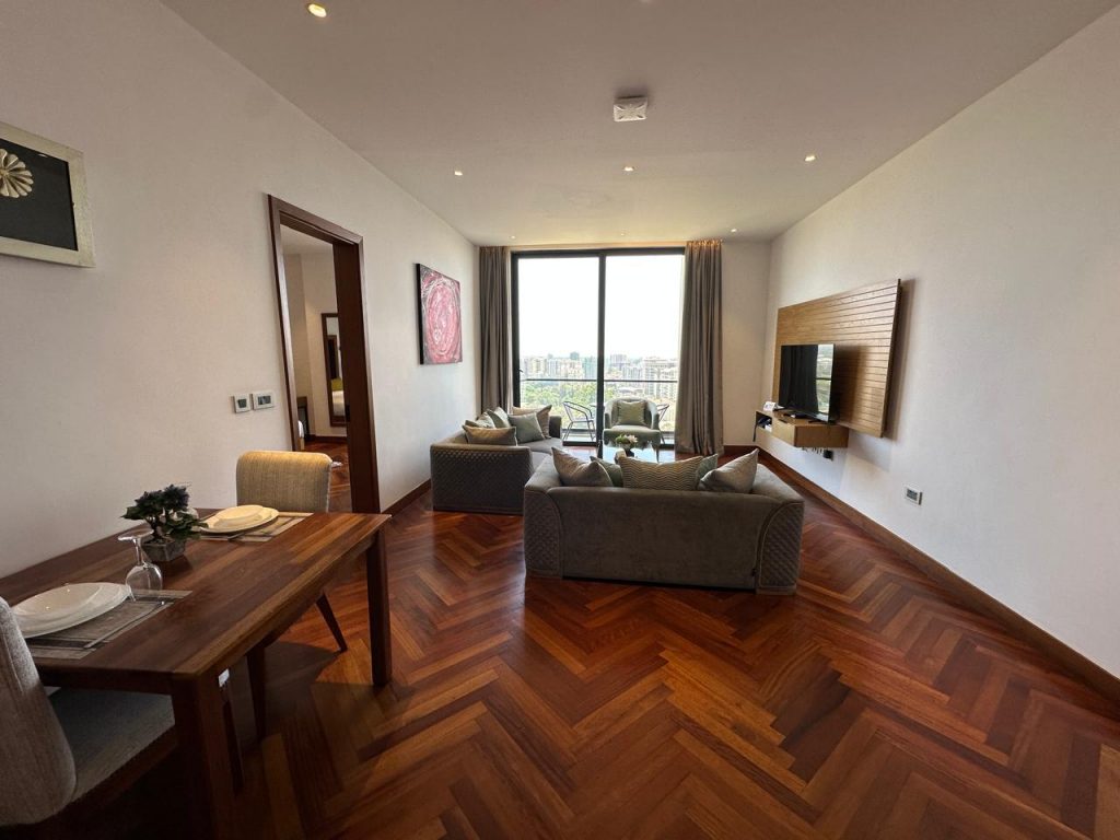 Furnished 1 Bedroom Penthouse